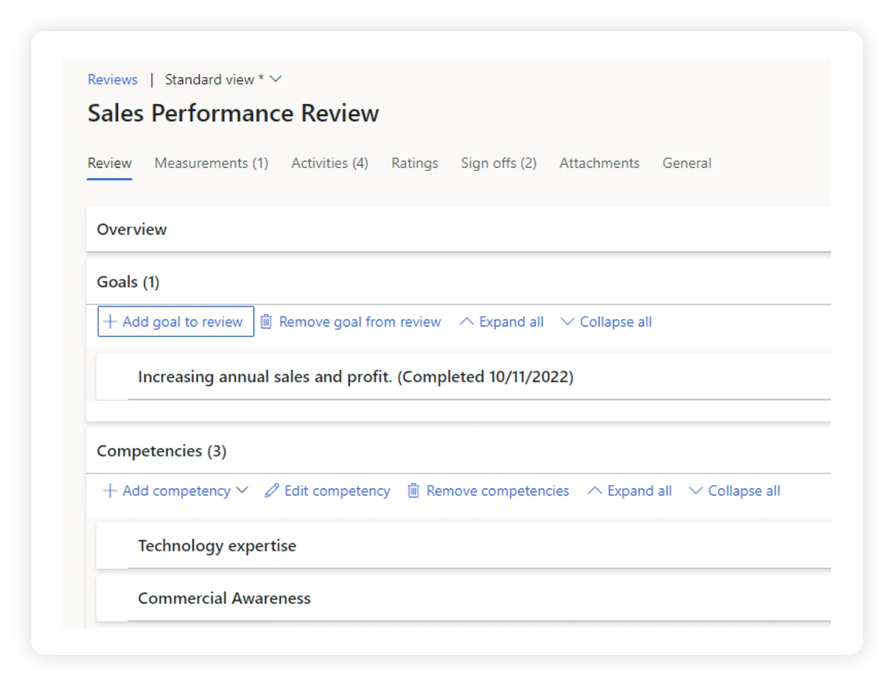 Granular Appraisal and Reviews