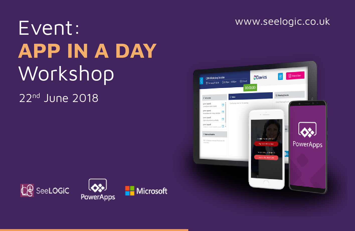 Event: App in a Day Workshop – 22nd June 2018