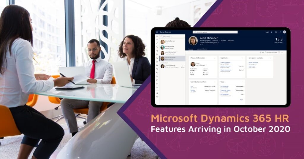 Unmissable Microsoft Dynamics 365 HR Features Arriving in October 2020