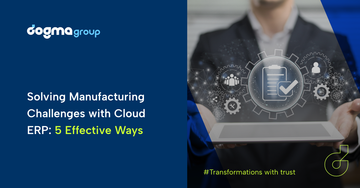 5 Ways Cloud ERP can Revolutionise the Manufacturing Industry