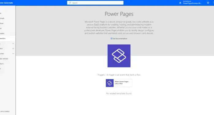 Power Pages Cloud Flows in Microsoft 2023 first release