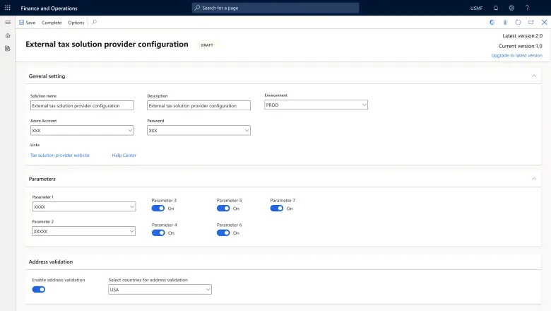 Universal Tax API