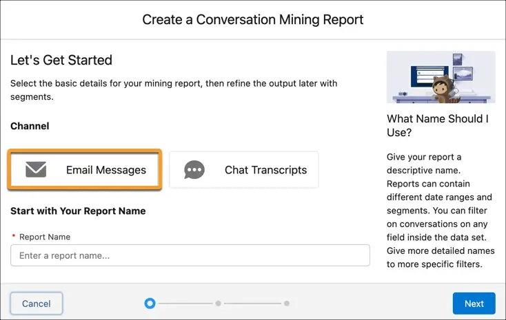 Add email conversations to conversation mining in Salesforce Summer Release 