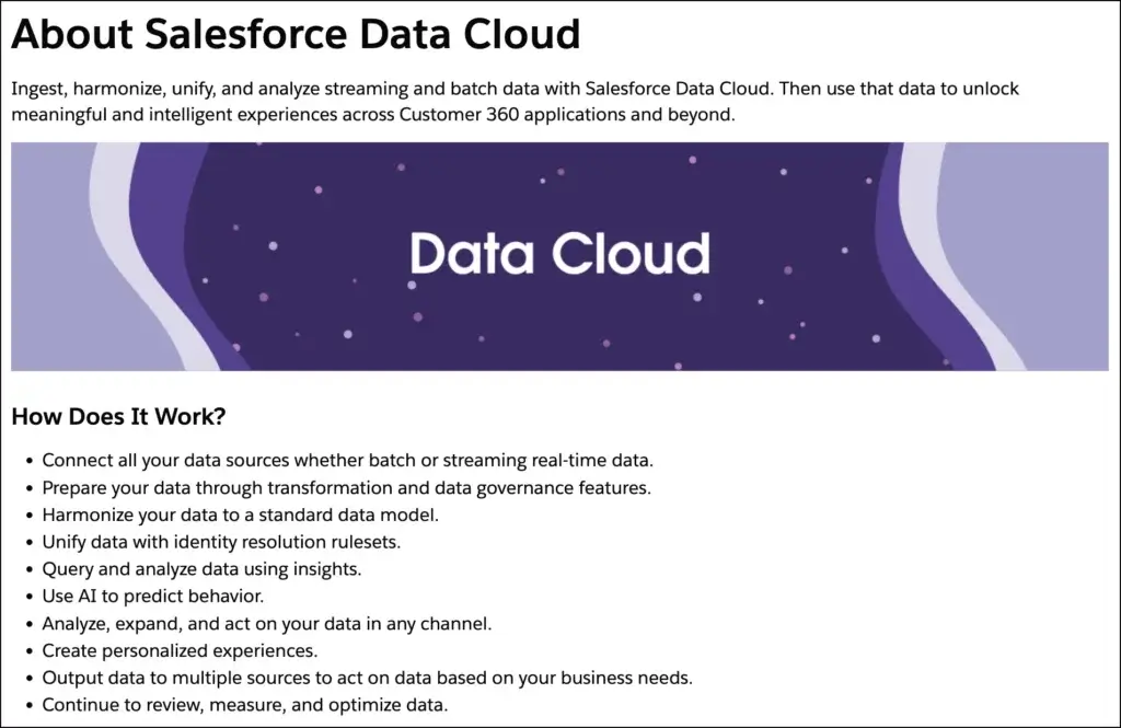 Customer Data Platform is now Data Cloud