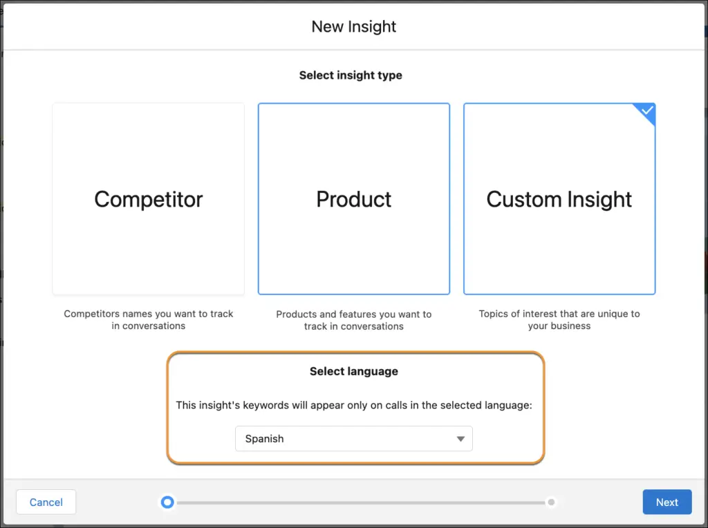 Einstein conversation insights in multiple languages (2)