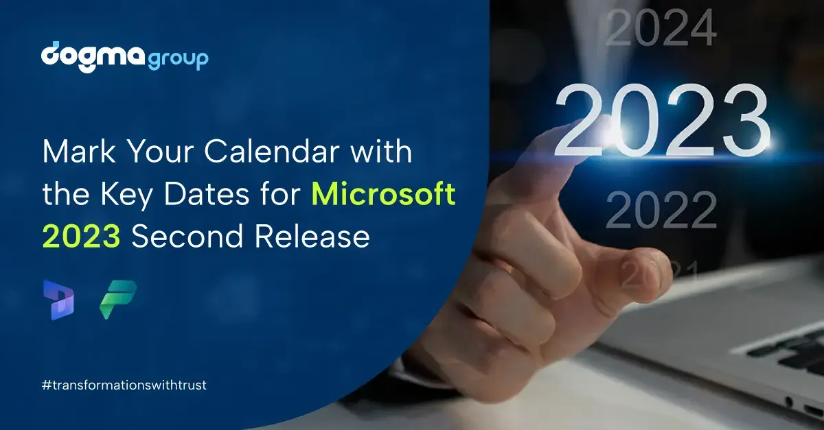 Microsoft 2023 Second Release Key Dates