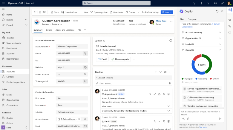 AI-Powered Account Summaries-MS-2024-Release-Wave-2-Updates-Dynamics-365-Sales-1