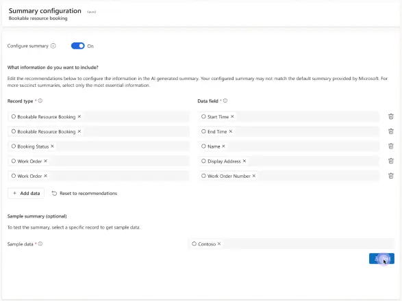 Dynamics 365 field service copilot summary Micorsoft 2024 Release Wave 2